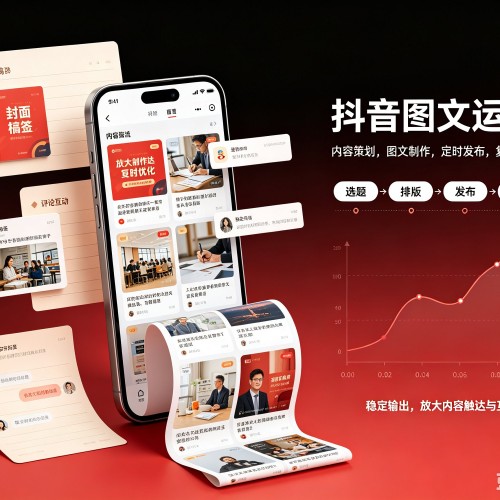 红原抖音图文代运营服务